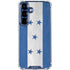 Honduras Flag Distressed Galaxy S25 Clear Case